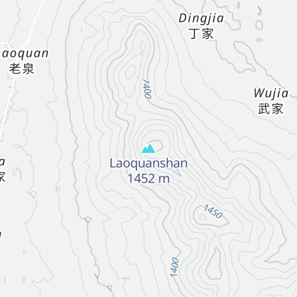 Map of Laoquanshan