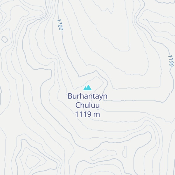 Map of Burhantayn Chuluu