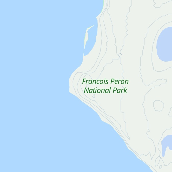 Map of Peron Hills
