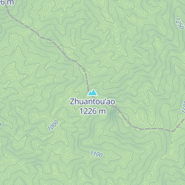 Map of Zhuantou’ao