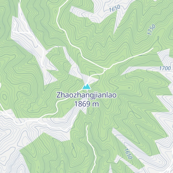 Map of Zhaozhangjianlao