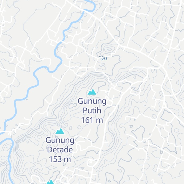Map of Gunung Putih