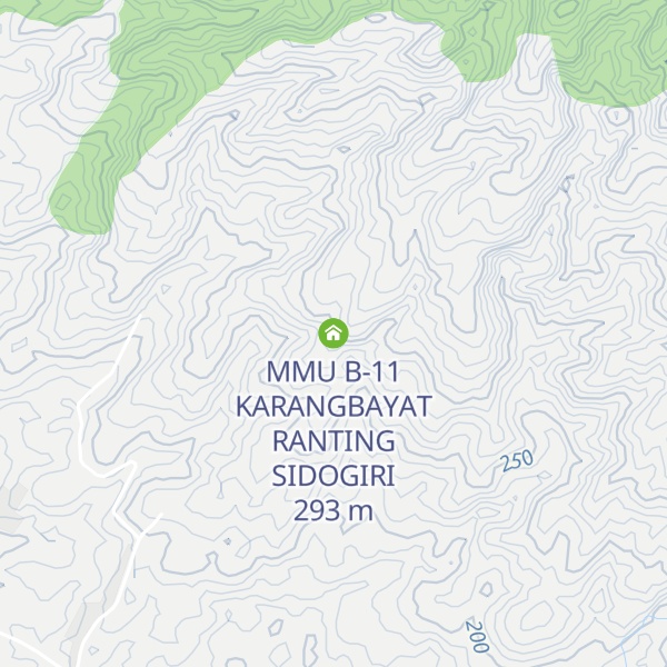 Map of MMU B-11 KARANGBAYAT RANTING SIDOGIRI