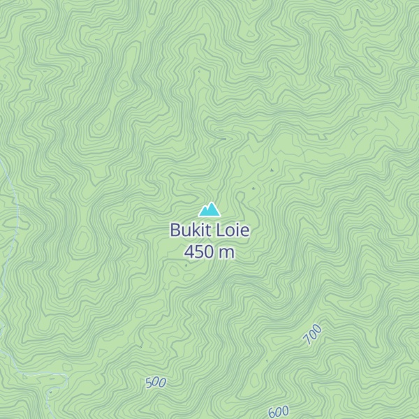 Map of Bukit Loie
