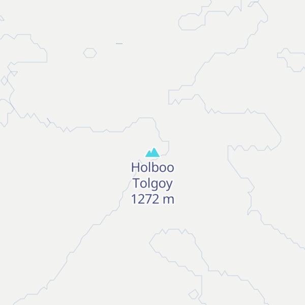 Map of Holboo Tolgoy