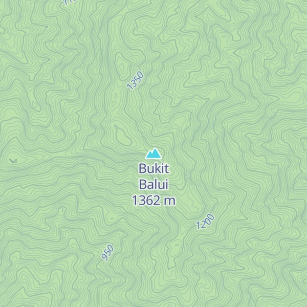 Map of Bukit Balui