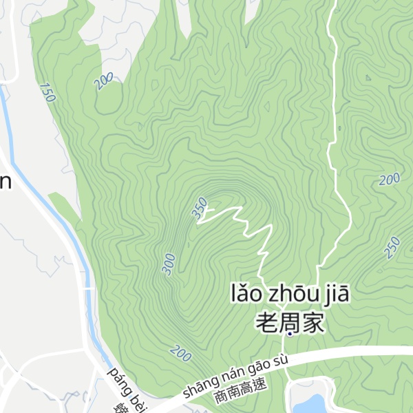 Map of Xī Páng Bèishān
