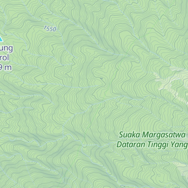 Map of Gunung Cemara