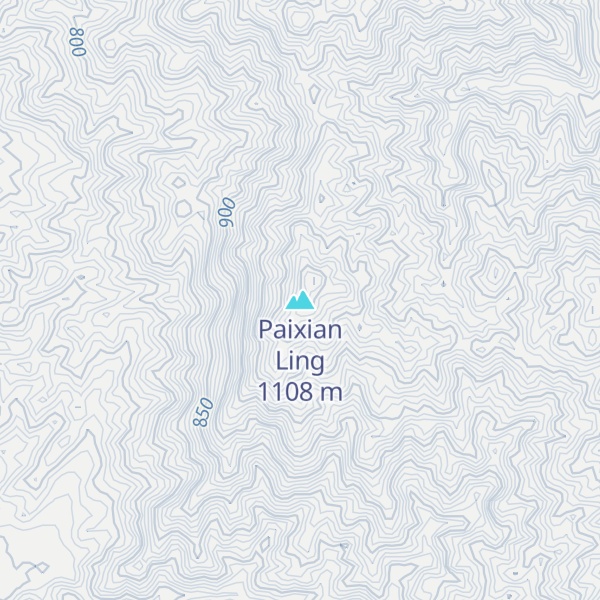 Map of Paixian Ling