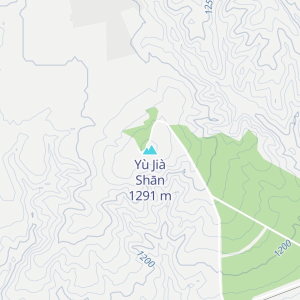 Map of Yù Jià Shān