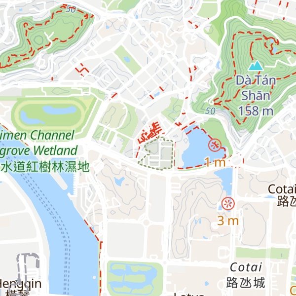 Map of Fùyuán Suǒ