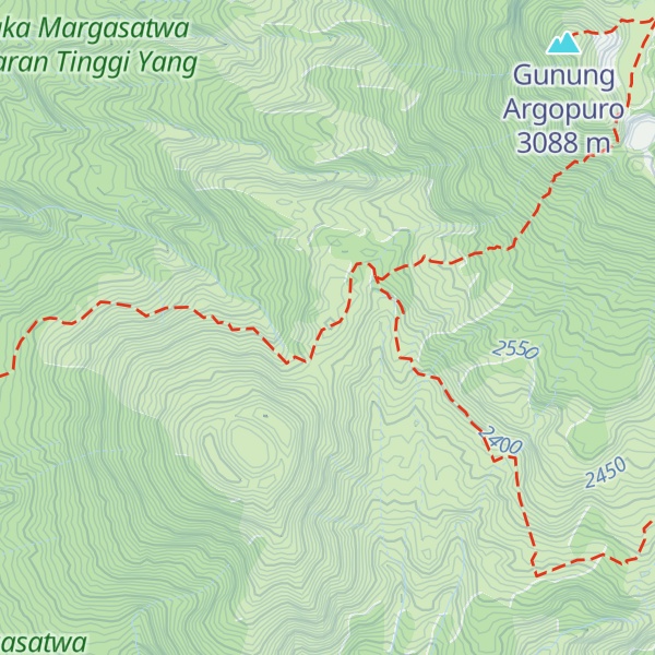 Map of Gunung Cemaralima