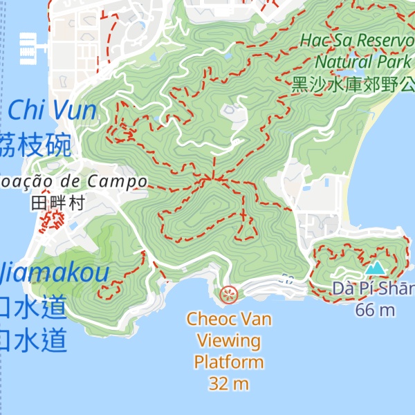 Map of Zhú Wān Dǐng