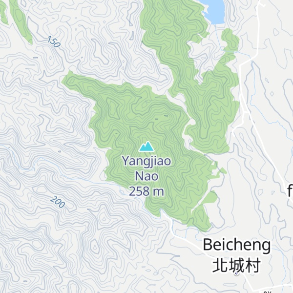 Map of Yangjiao Nao