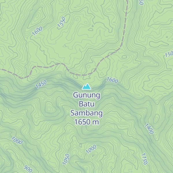 Map of Gunung Batu Sambang