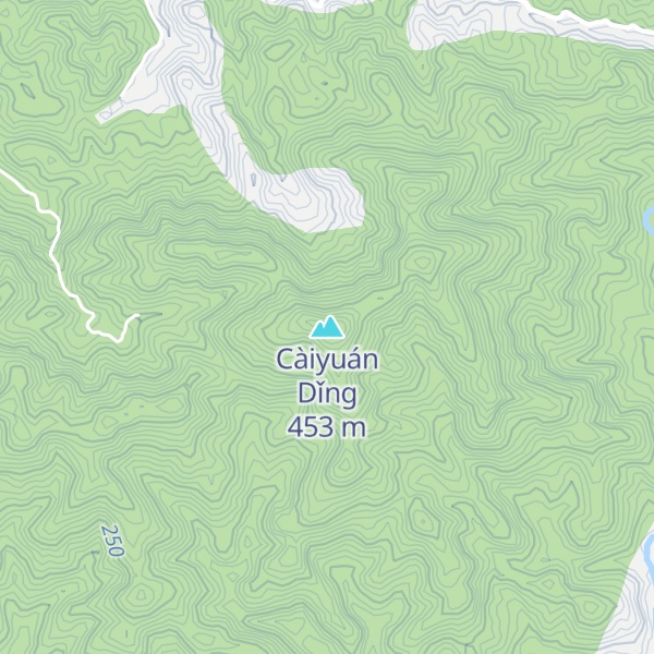 Map of Càiyuán Dǐng