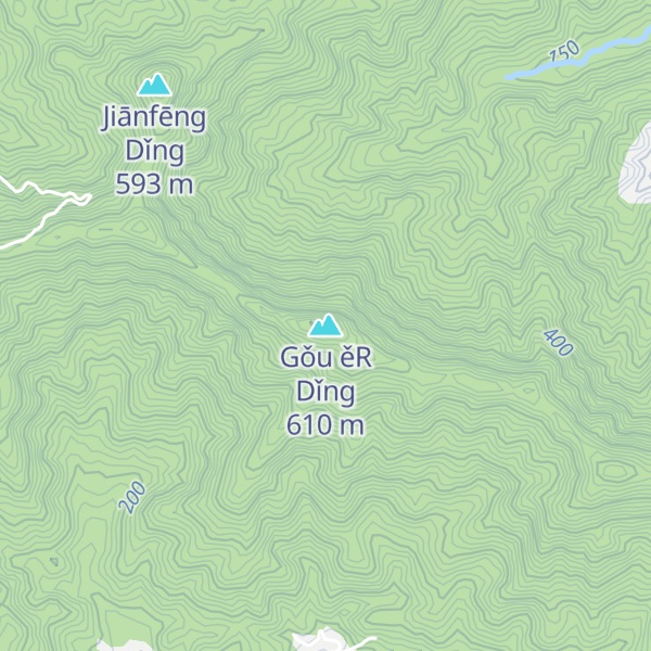 Map of Gǒu ěR Dǐng