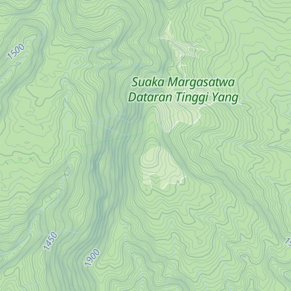 Map of Gunung Cemorokandang