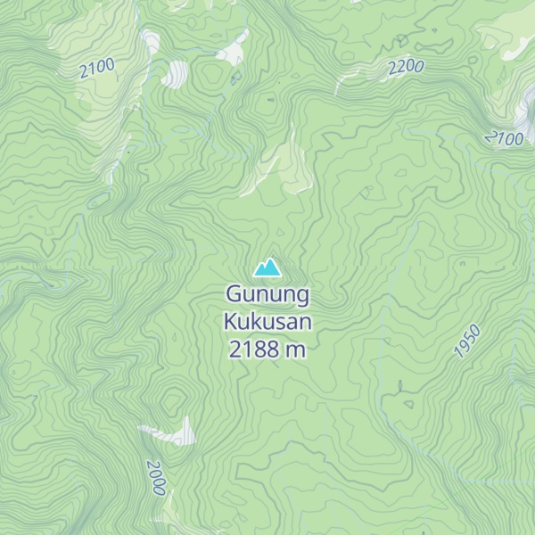 Map of Gunung Kukusan