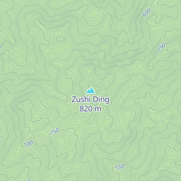 Map of Zushi Ding