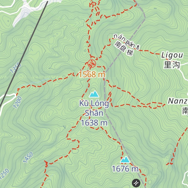 Map of Kū Lóng Shān