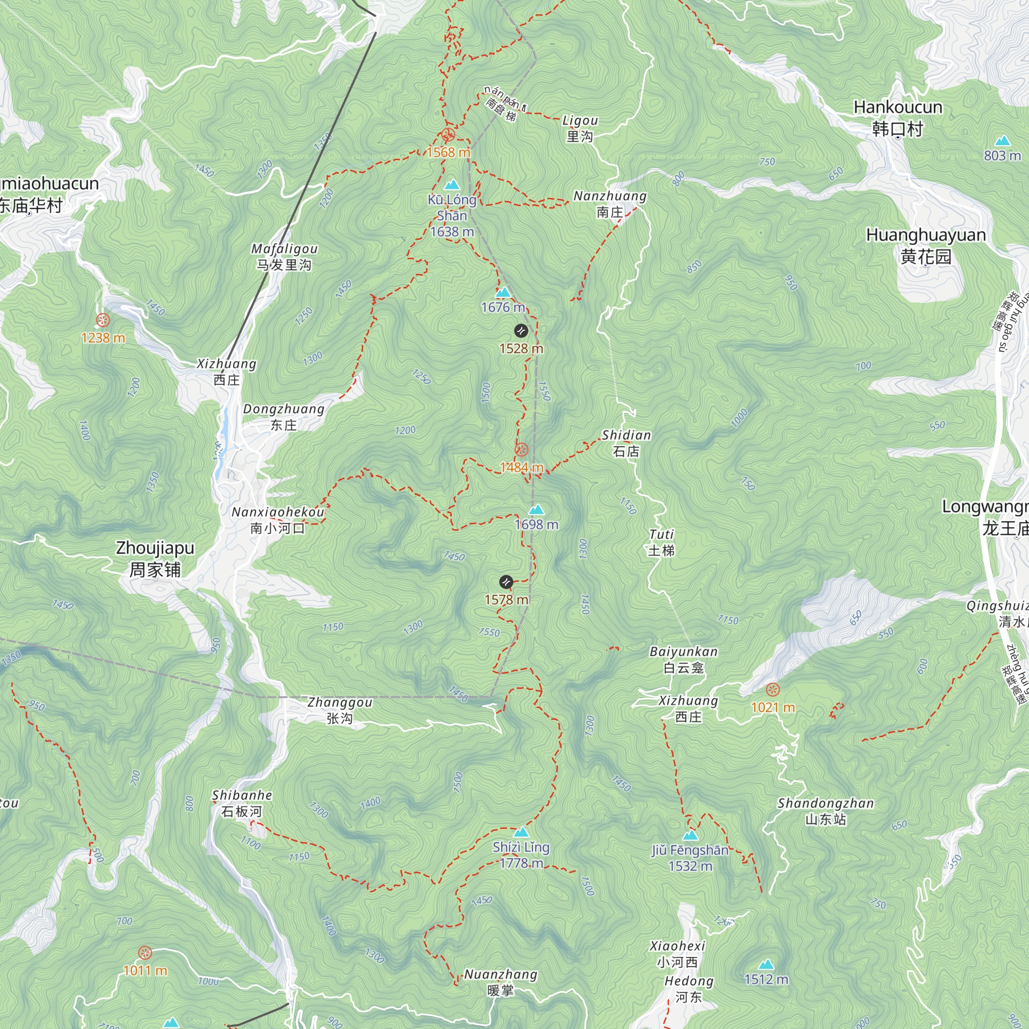 Mùyángrén Xiǎowū map