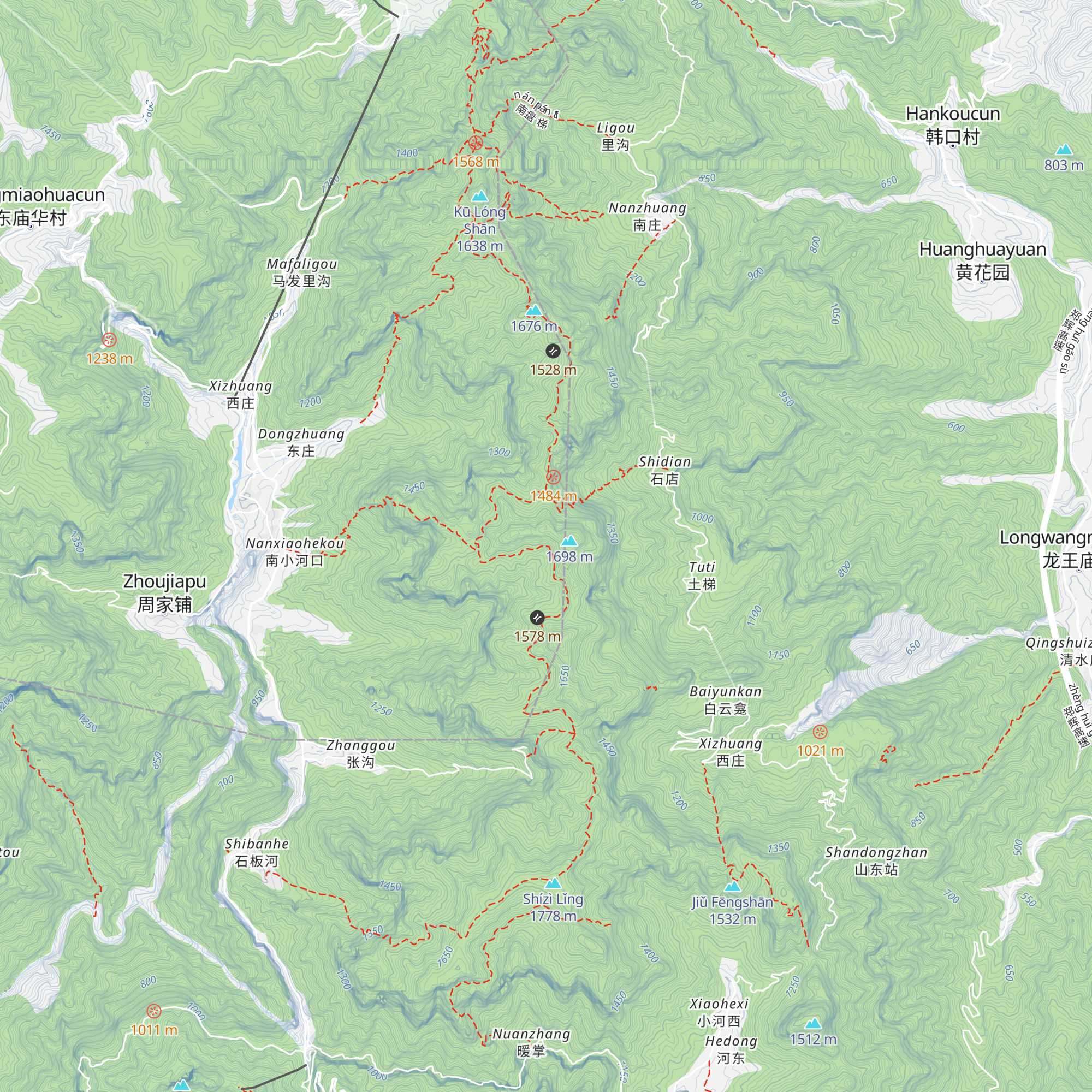 Mùyángrén Xiǎowū map