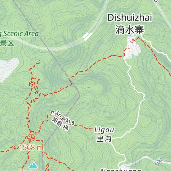 Map of Lǎojūn Táng