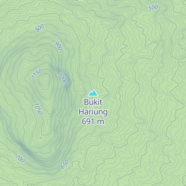 Map of Bukit Hariung