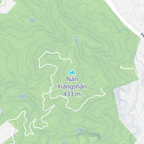 Map of Nán Xiāngshān