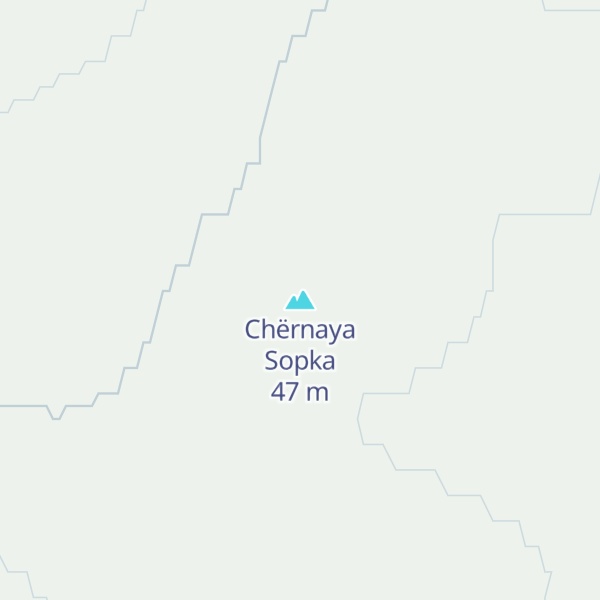 Map of Chërnaya Sopka
