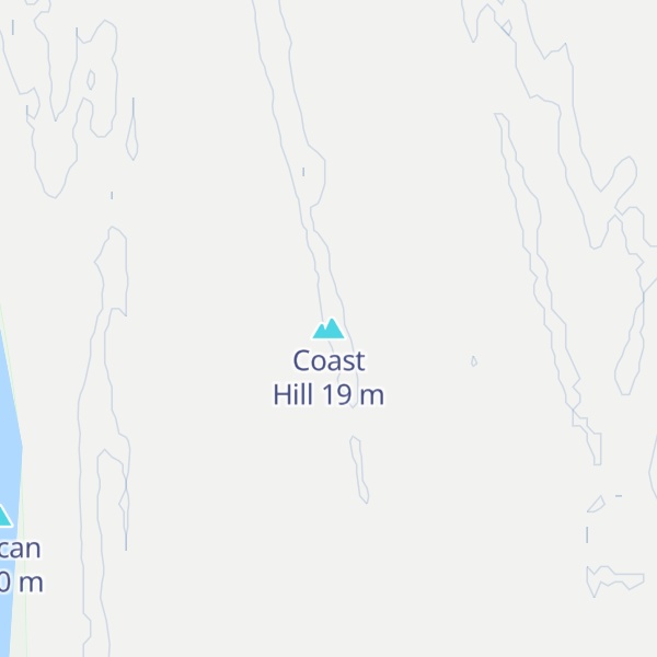 Map of Coast Hill