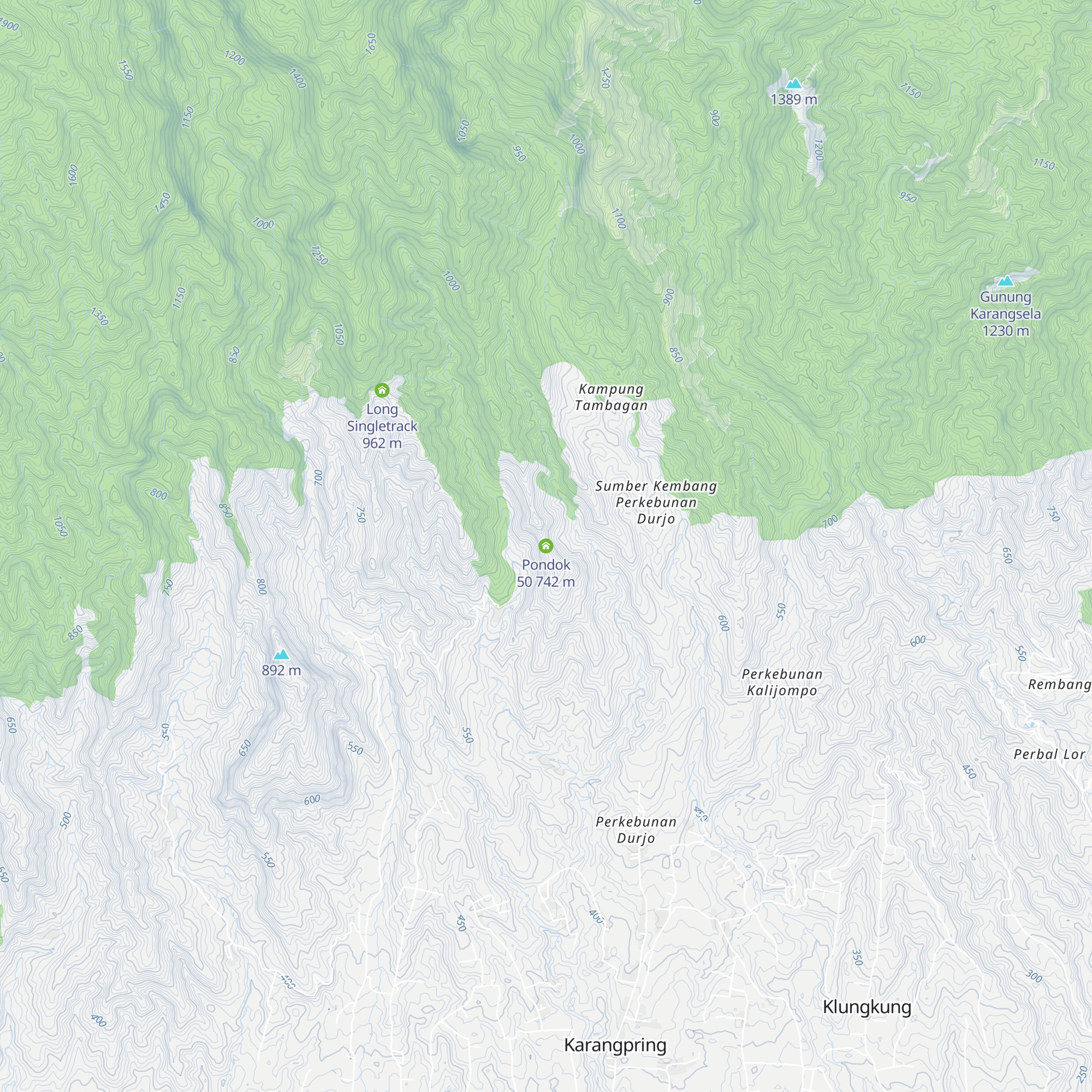 Pondok 50 map