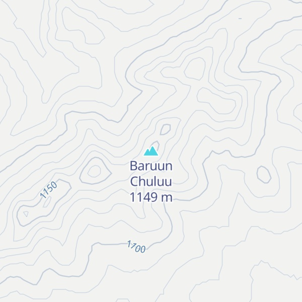 Map of Baruun Chuluu