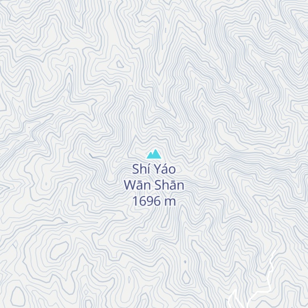 Map of Shí Yáo Wān Shān