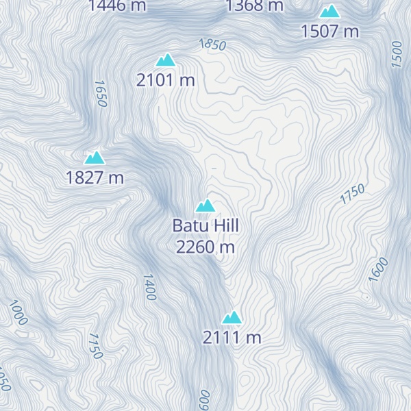 Map of Batu Hill