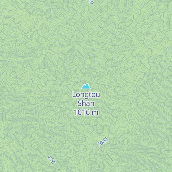 Map of Longtou Shan