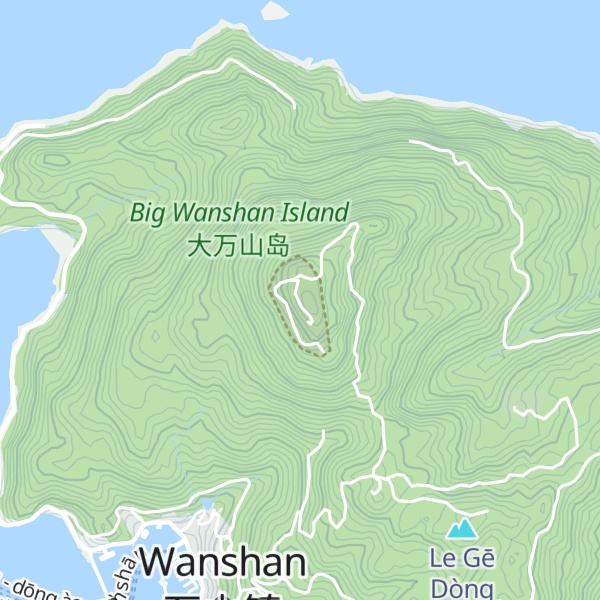 Map of Dà Wàn Dǐng