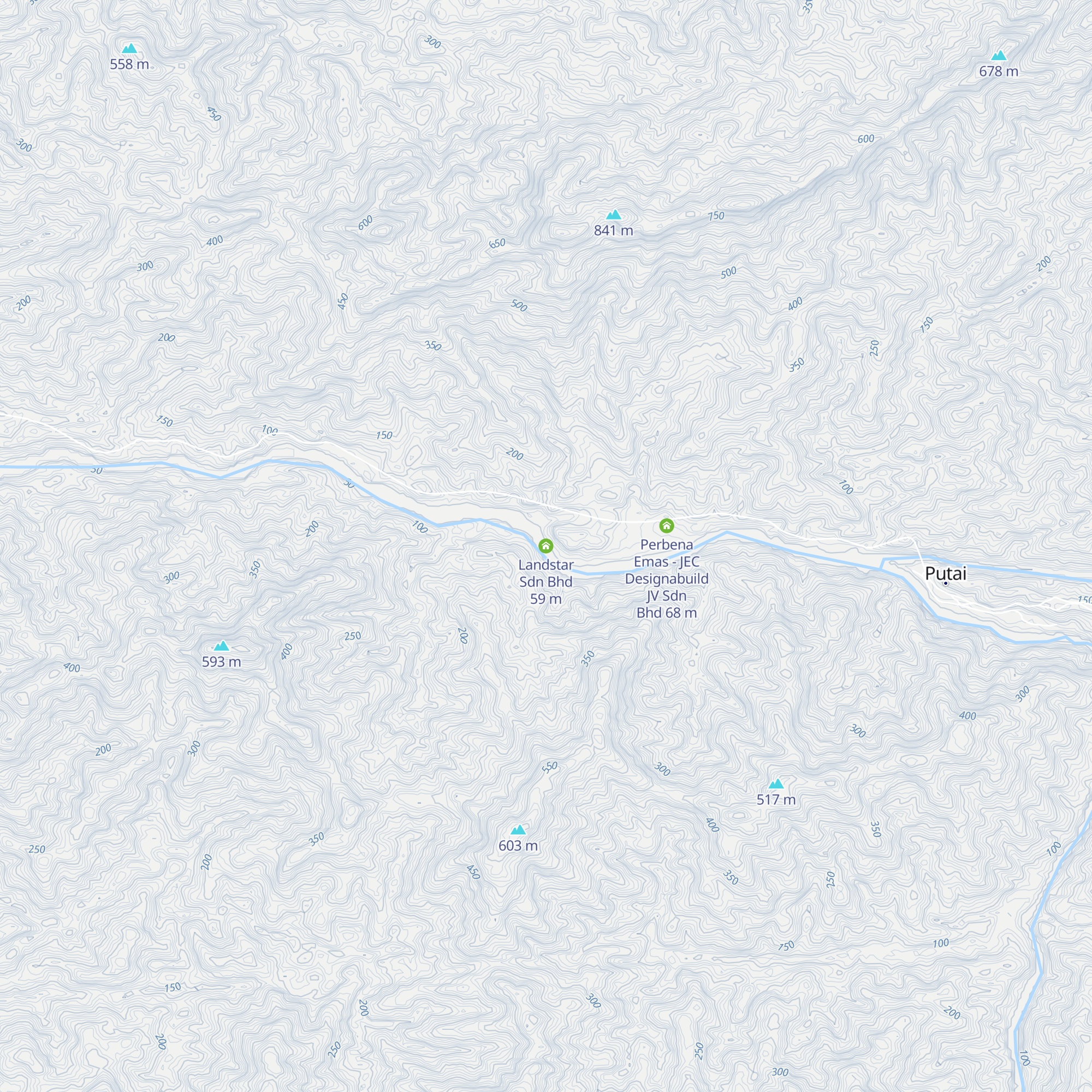 Landstar Sdn Bhd map