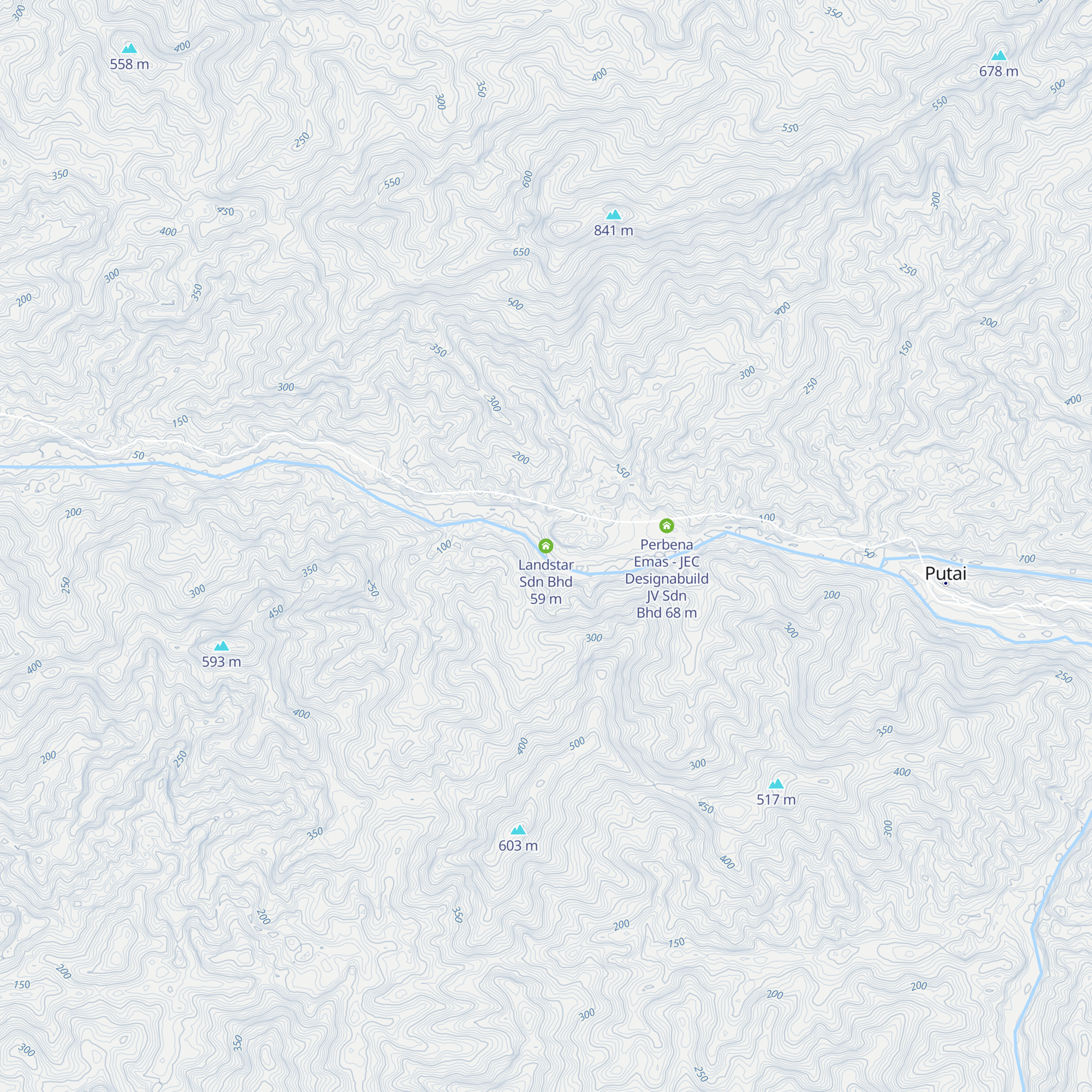 Landstar Sdn Bhd map