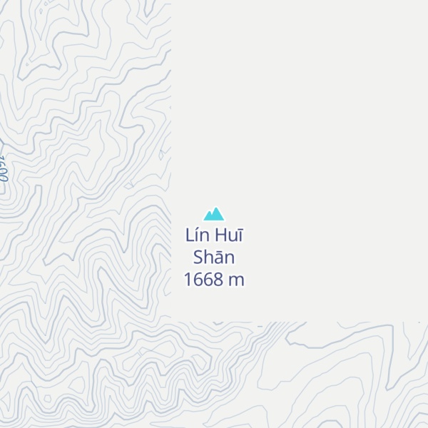 Map of Lín Huī Shān