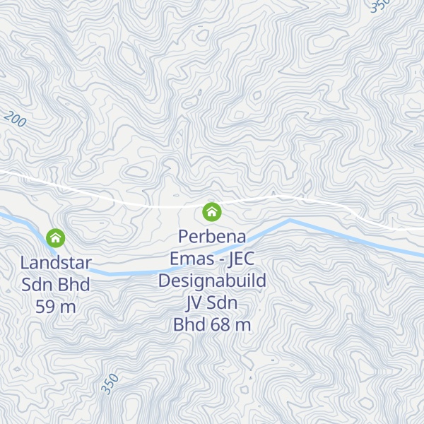 Map of Perbena Emas - JEC Designabuild JV Sdn Bhd