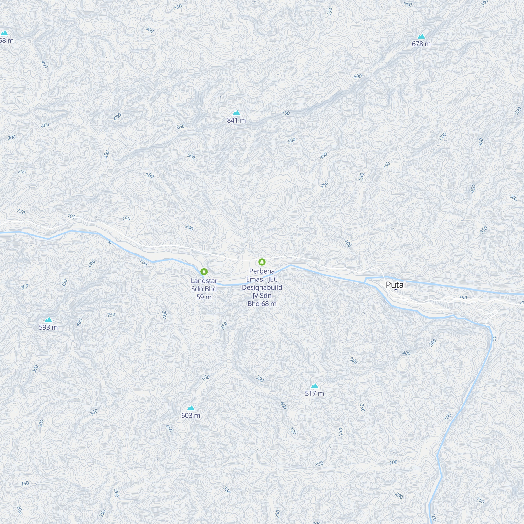 Perbena Emas - JEC Designabuild JV Sdn Bhd map