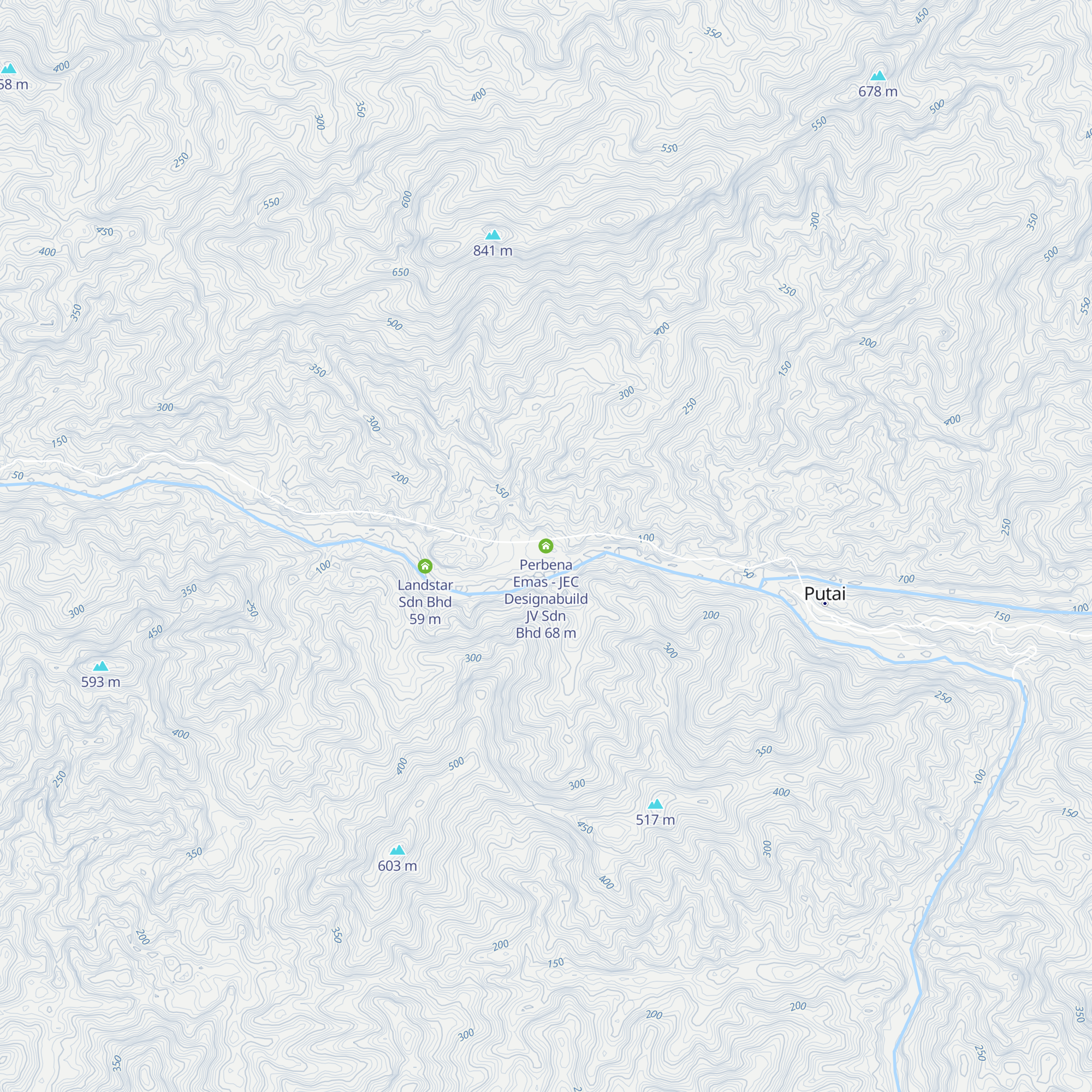 Perbena Emas - JEC Designabuild JV Sdn Bhd map