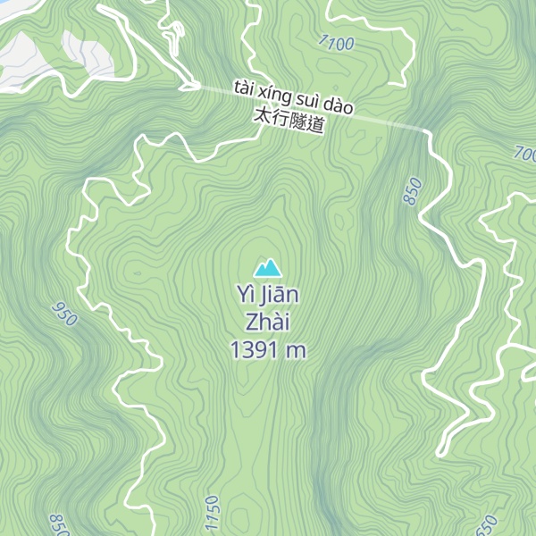 Map of Yì Jiān Zhài