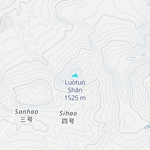 Map of Luòtuó Shān