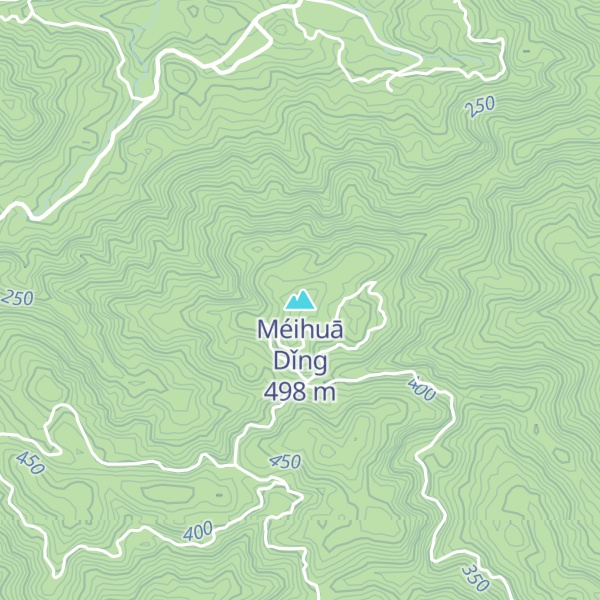 Map of Méihuā Dǐng