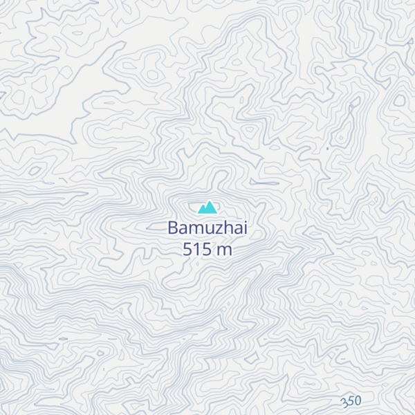 Map of Bamuzhai