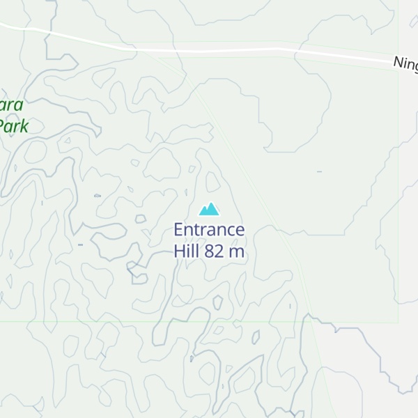 Map of Entrance Hill