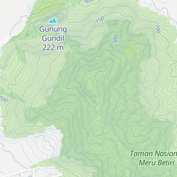 Map of Gunung Gamping